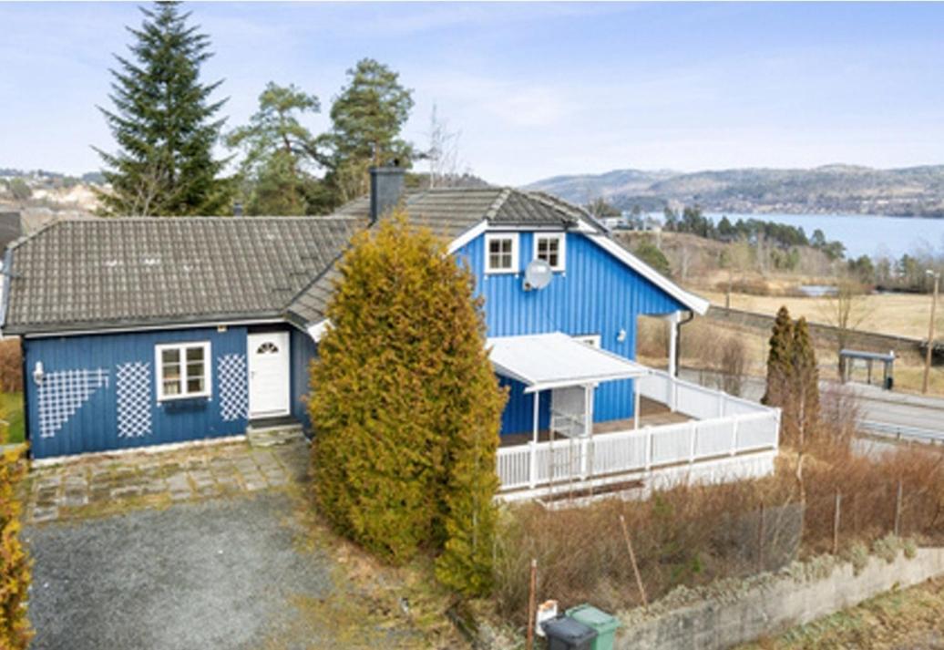 דירות Blue House Brevik פורסגרון מראה חיצוני תמונה